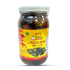 NEP58030 : Ama Achar : Lapsi in Brine Pickle 380 G