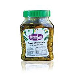 NEP58045 : Byanjan Green Chilly Pickle 375gm