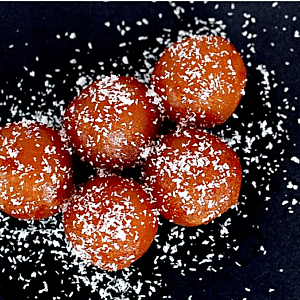 GUL39010 : GULAB JAMUN BRAR'S  BUCKET 300 Pcs 1 x 1
